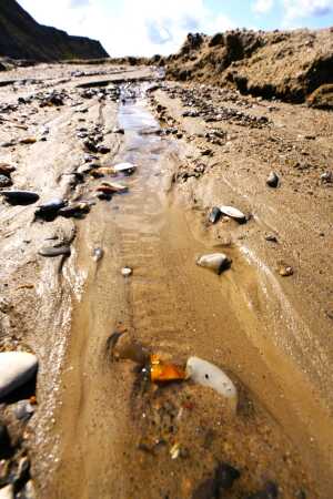 Bovbjerg fyr strand