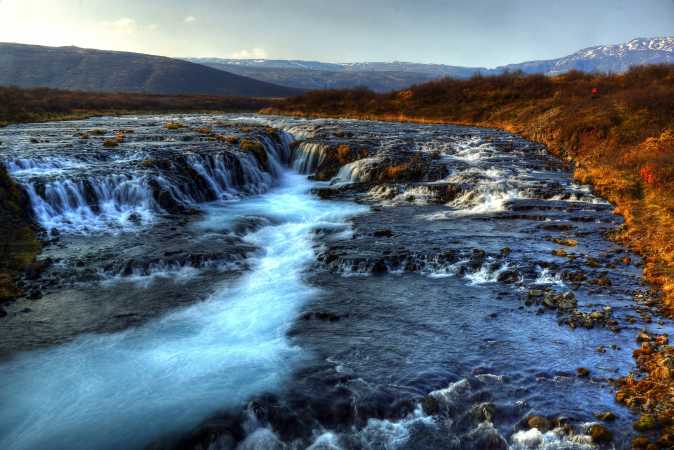 Bruarfoss på Island