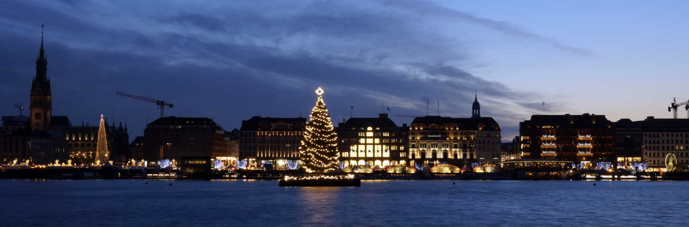 Hamborg - Alster Panorama