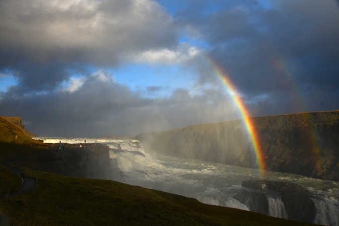 Under the rainbow