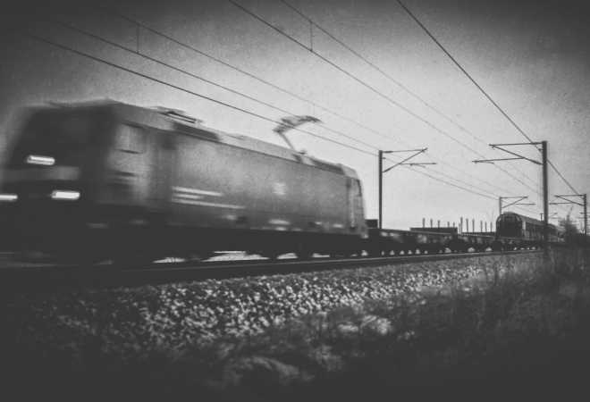 Train passing by_