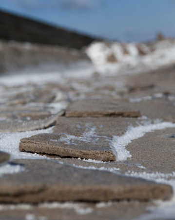 frossen sand