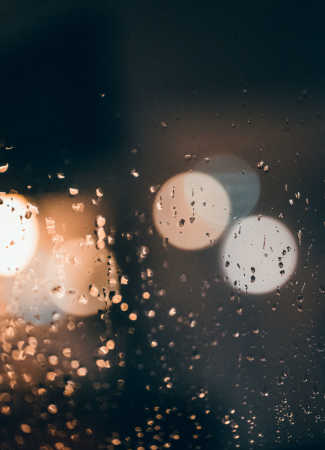 Bokeh og regn